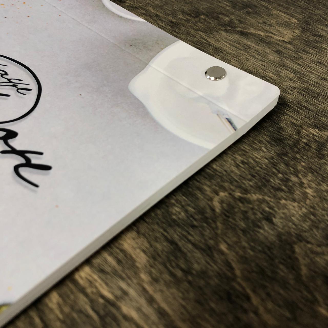 Дизайн и печать меню для ресторанов и кафе